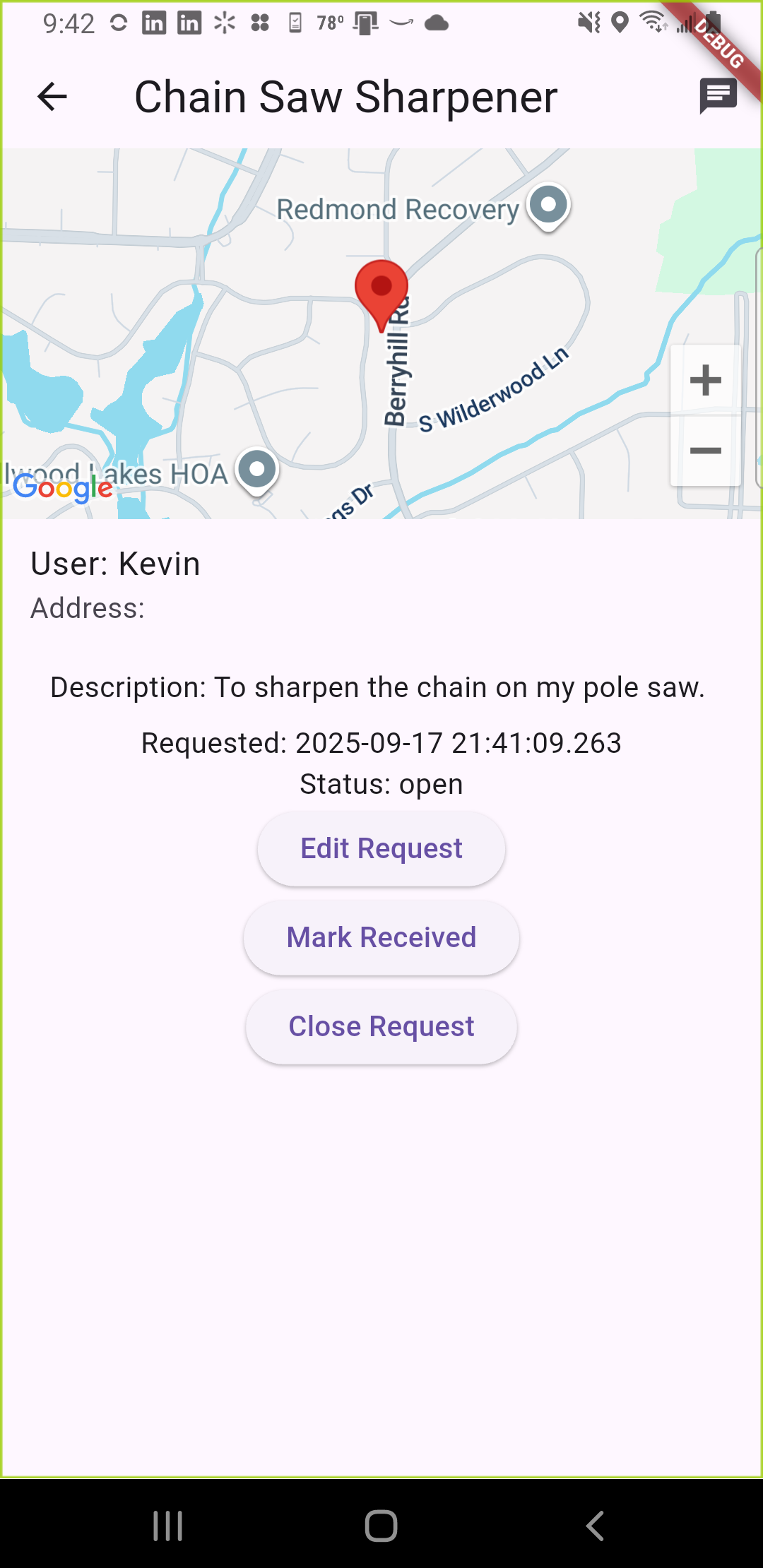 Baloaner screenshot