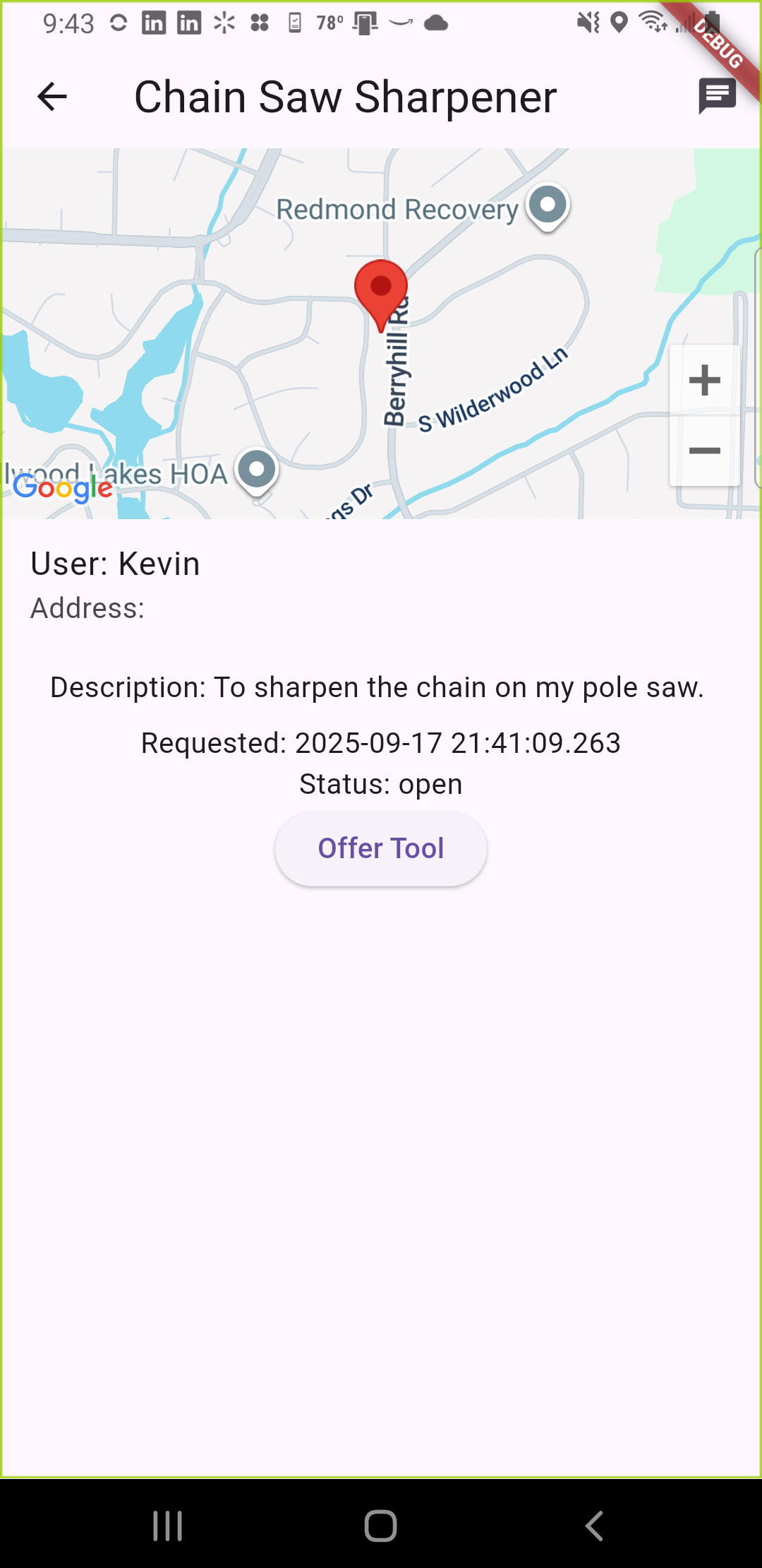Baloaner screenshot